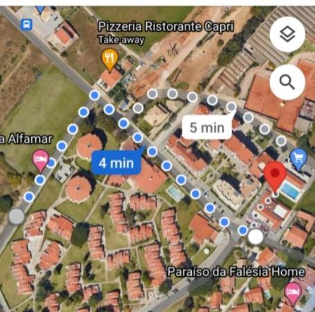 Falesia Beach Villa Olhos de Agua  Ngoại thất bức ảnh